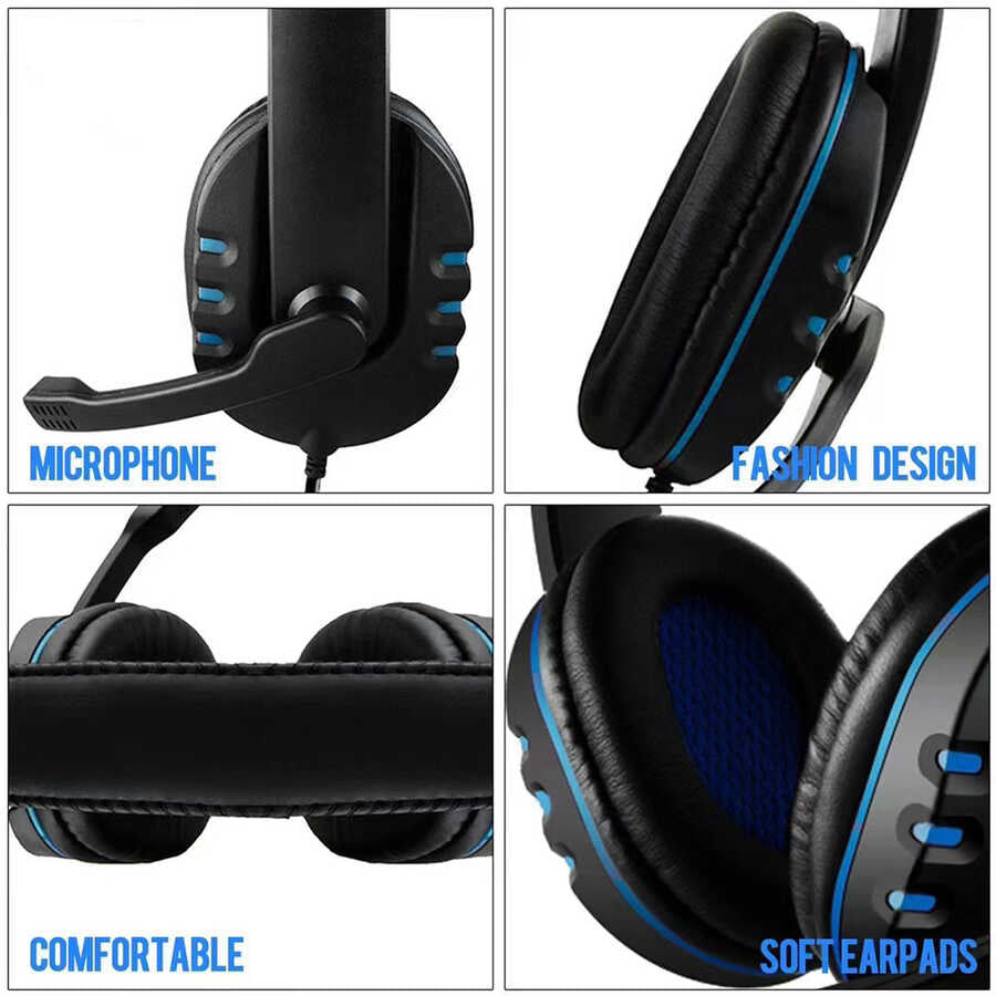 Zore Yes Plus GM-111 Oyuncu Kulaklığı 3.5mm Siyah-Kırmızı