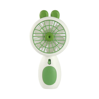 Zore ZB093 Mini Fan with Light Portable Cooling Fan White 