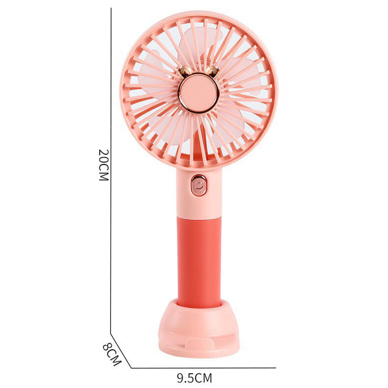 Zore ZB122 Mini Fan Portable Cooling Fan Pink 