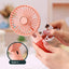 Zore ZB122 Mini Fan Portable Cooling Fan Pink 