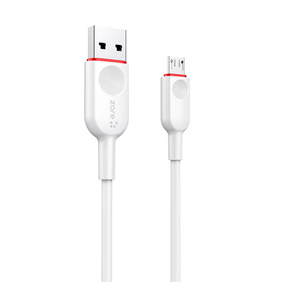 Zore ZCL-01 Micro Usb Kablo Beyaz