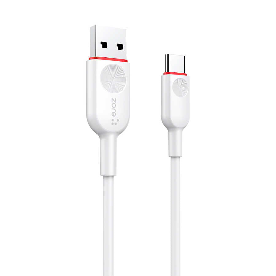 Zore ZCL-03 Type-C Usb Kablo Beyaz