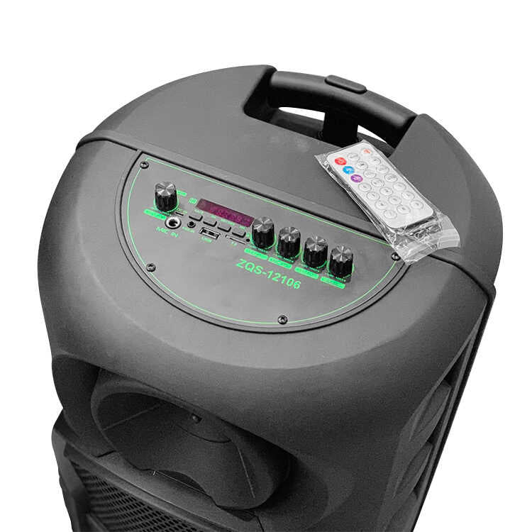 Zore ZQS-12106 Bluetooth Speaker With FM Radio Hoparlör Siyah