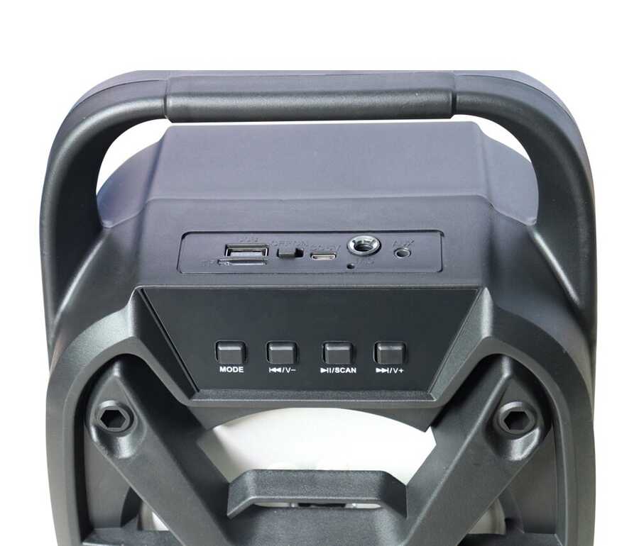 Zore ZQS-6110 Bluetooth Speaker With FM Radio Hoparlör Siyah