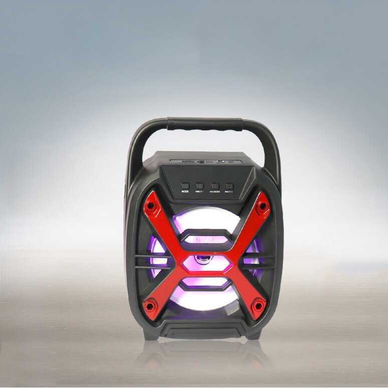 Zore ZQS-6110 Bluetooth Speaker With FM Radio Hoparlör Kırmızı