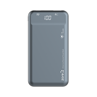 Zore ZR-1015 10000 Mah Powerbank Gri