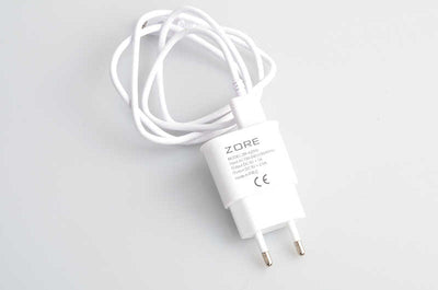 Zore ZR-A2000 2 Usb li Micro Ev Şarj Seti Beyaz