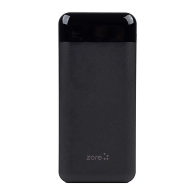 Zore ZR-PW01 Type-C - Micro - Lightning Led Göstergeli Taşınabilir Powerbank 10000 mAh Beyaz