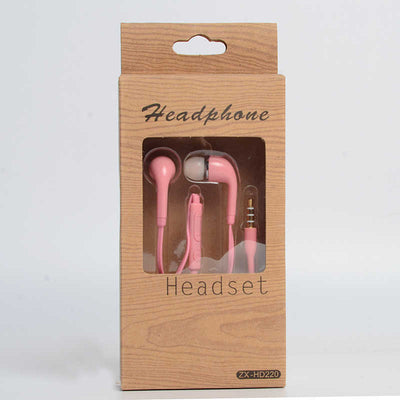 Zore ZX-HD220 3.5mm Kulaklık Pembe